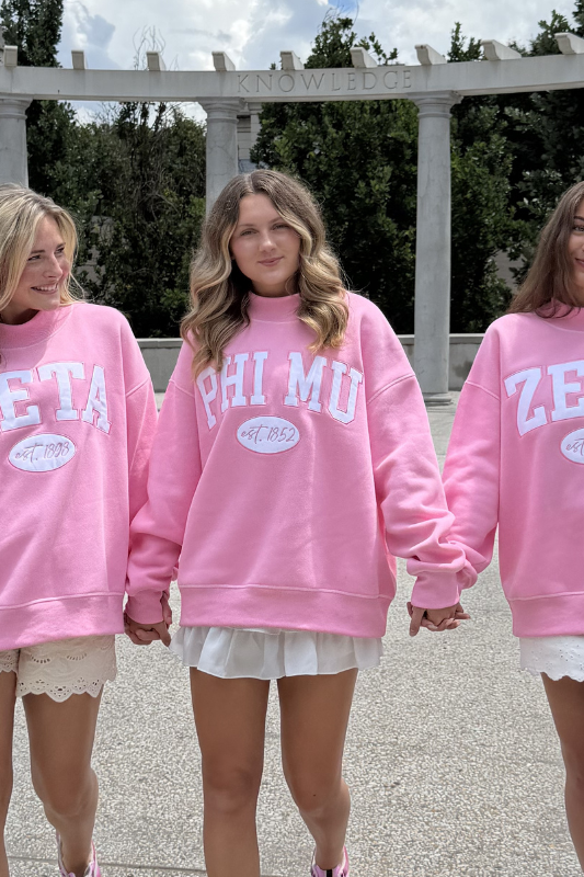 Phi Mu Mock Neck