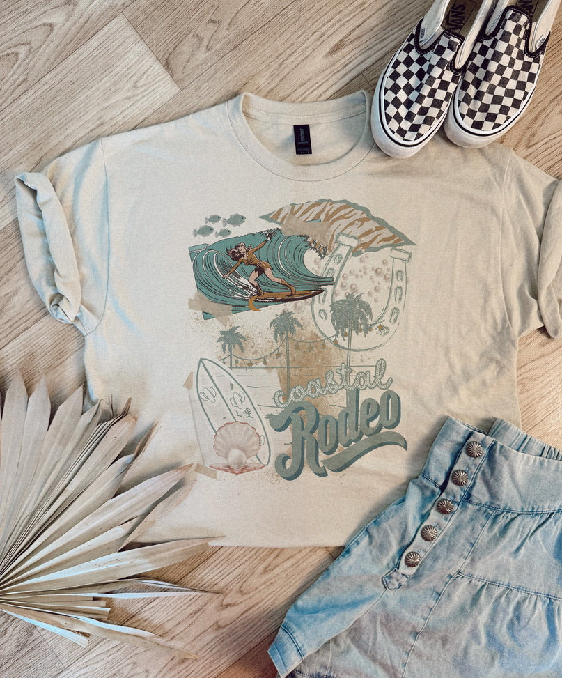 Coastal Rodeo (Tee/Crew)