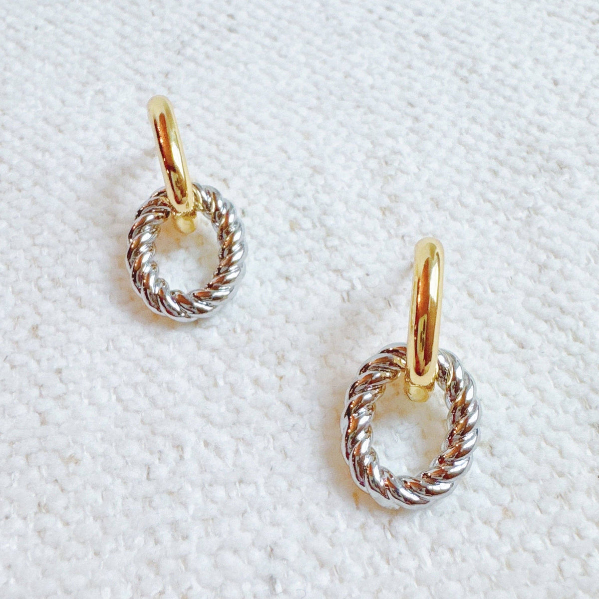 Wren Mixed Metal Earrings