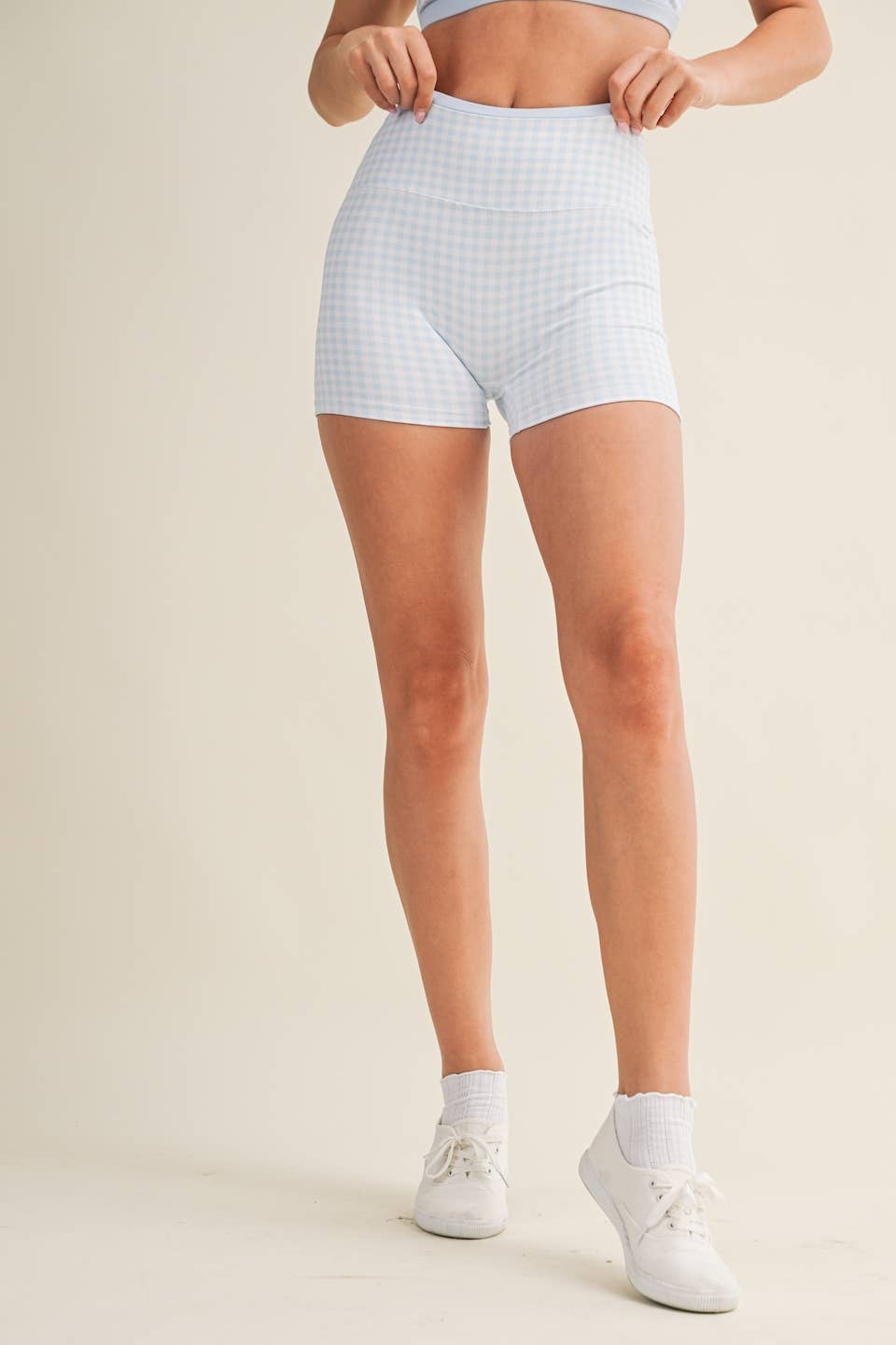Soft Serve Biker Shorts - Blue