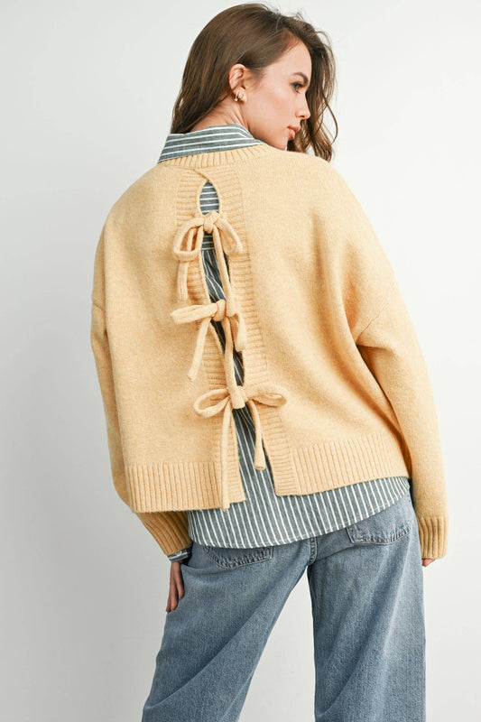 The Tanna Sweater - Taupe