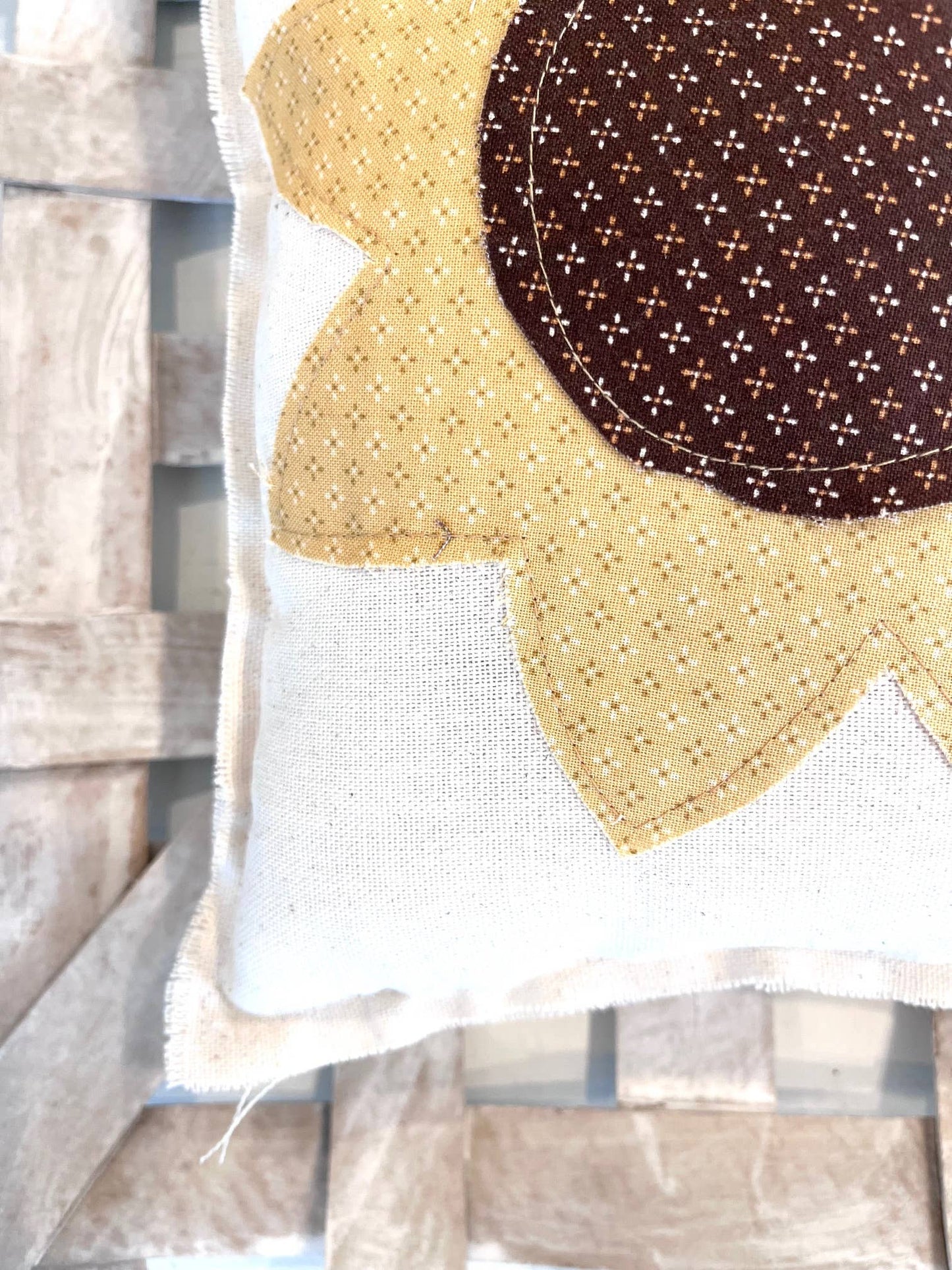 Farmhouse Sunflower Pillow