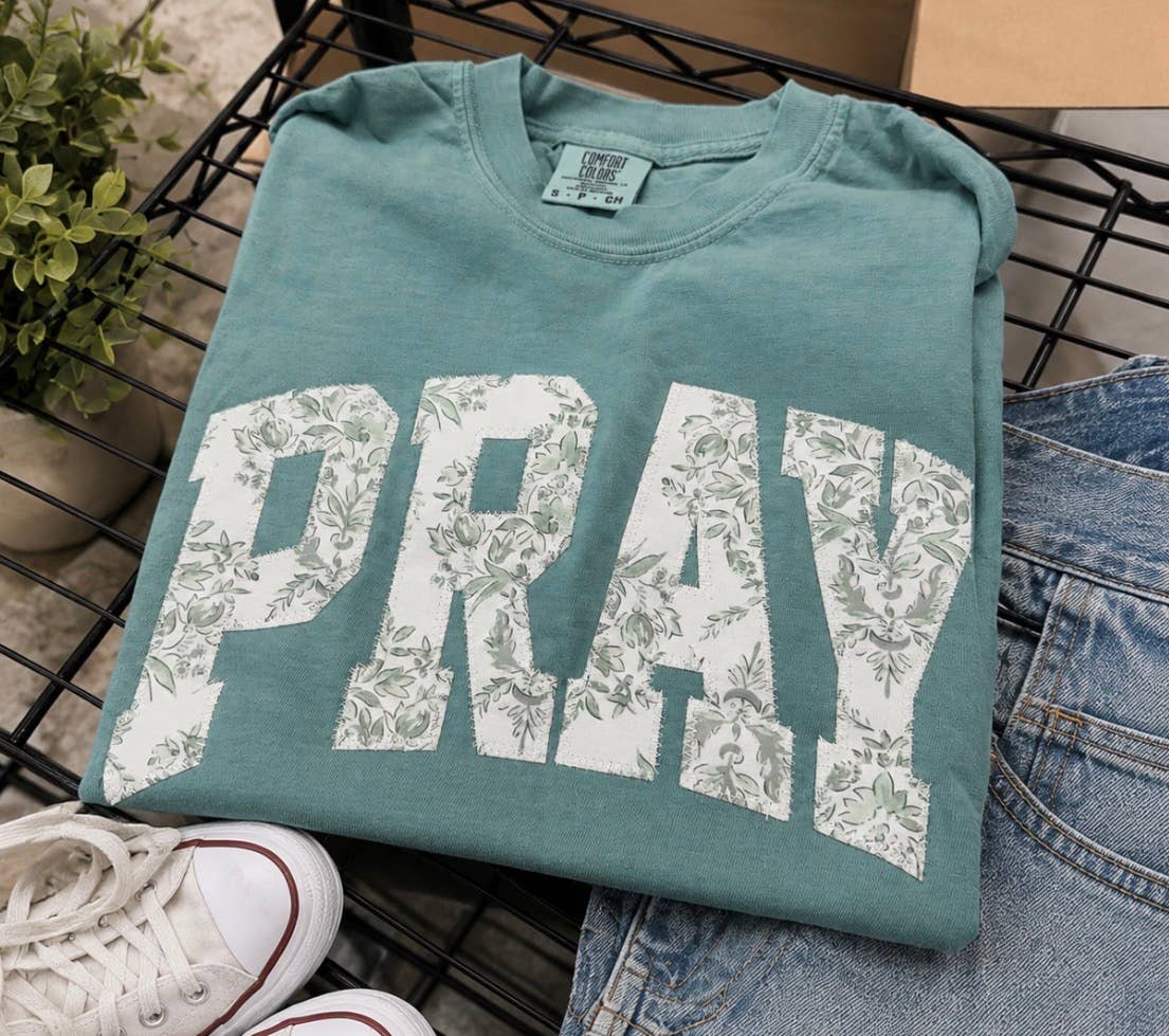 Dark Sage PRAY Tee