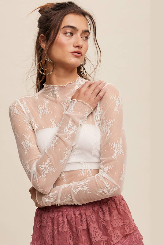 The Kassi Lace Top