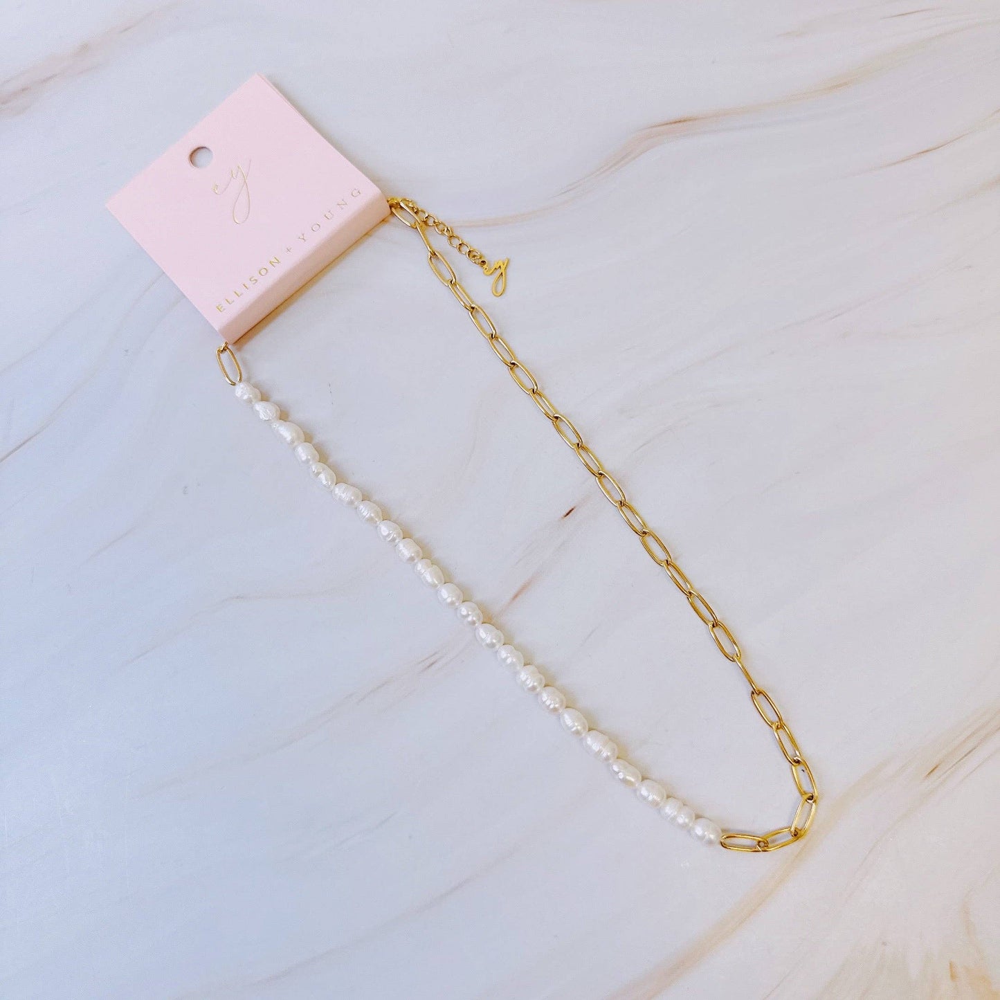Pearly Duo Necklace