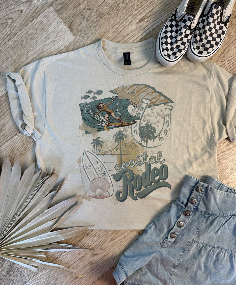 Coastal Rodeo (Tee/Crew)