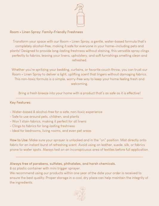 Cranberry Woods Room + Linen Spray