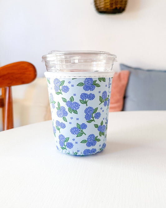 Blue Hydrangeas Coffee Sleeve