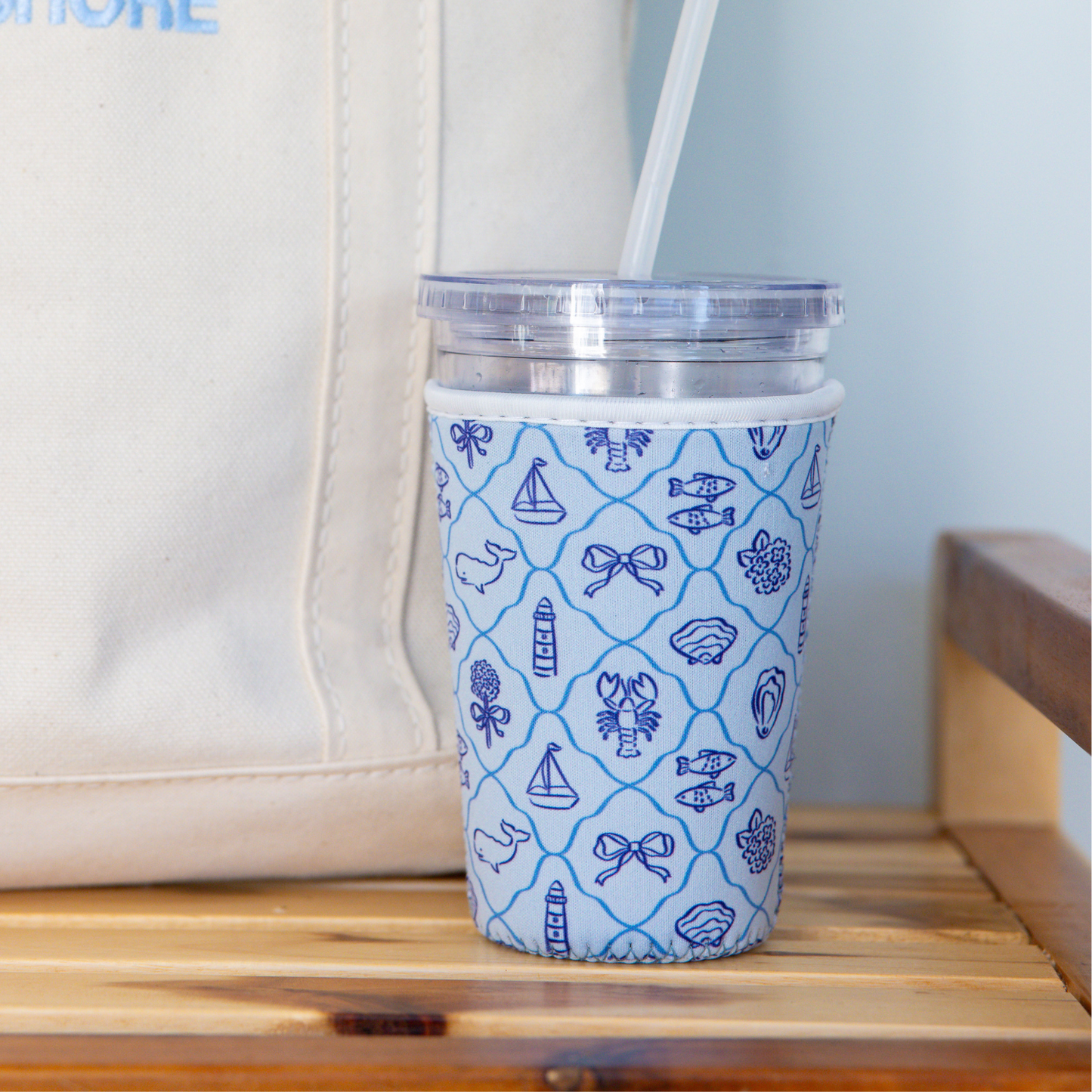 New England Summer Coffee Sleeve