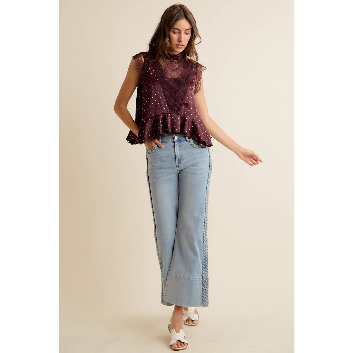The Hanna Lace Top
