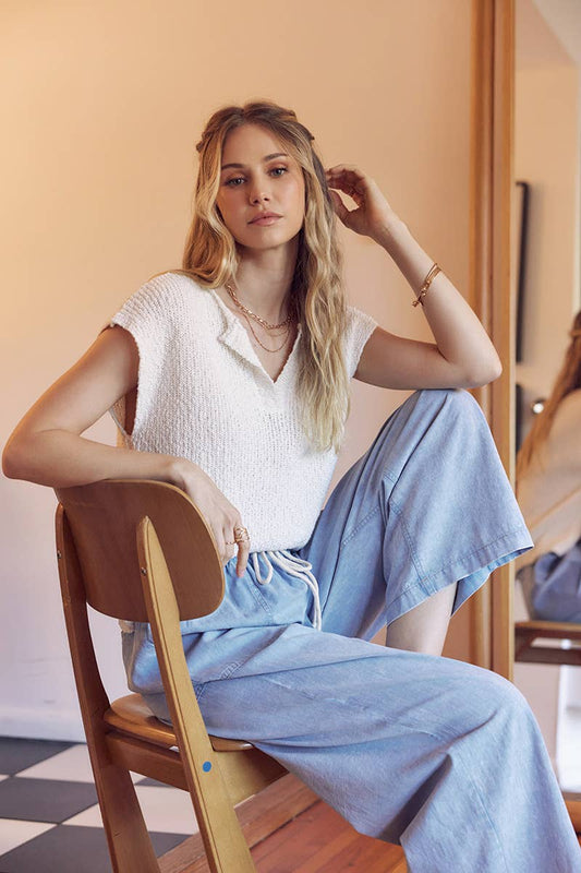 The Shelly Knit Top