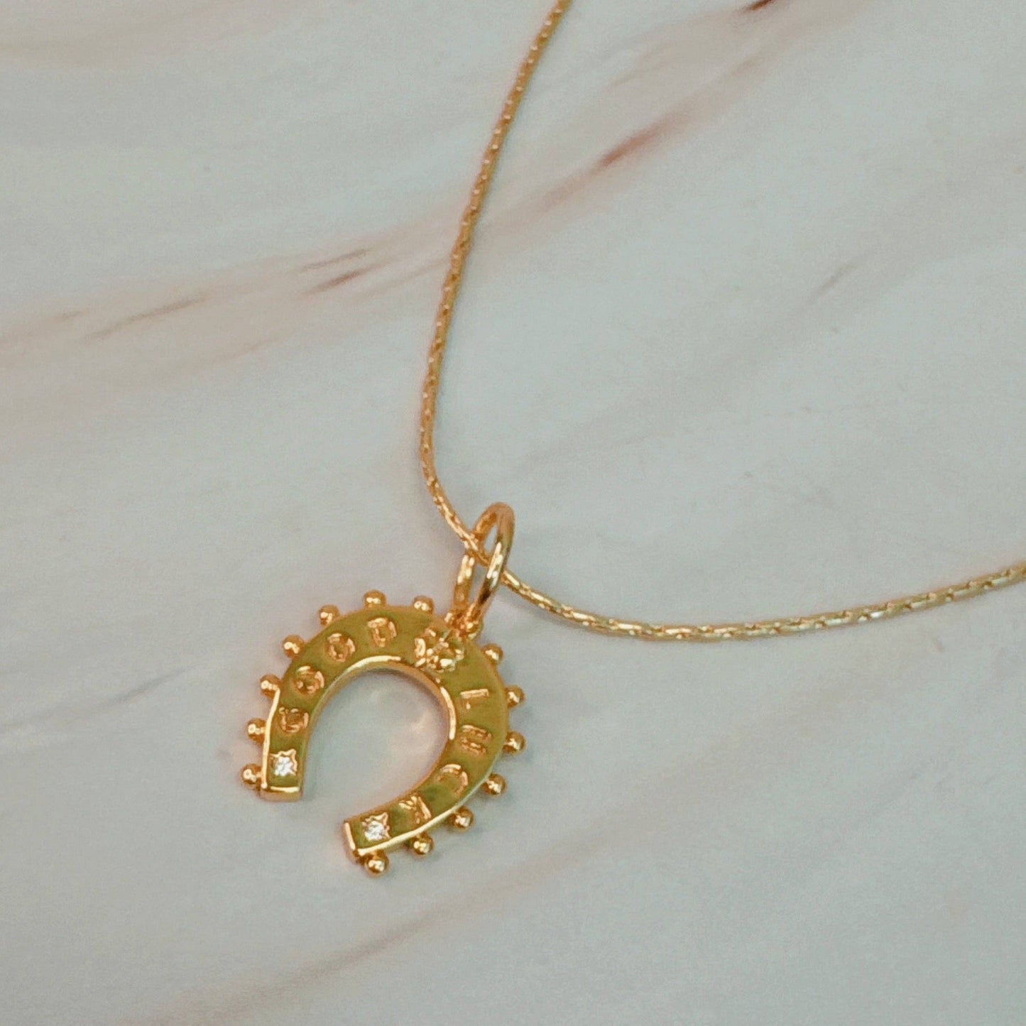 Lucky Horseshoe Necklace