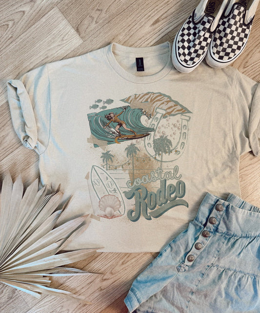 Coastal Rodeo (Tee/Crew)