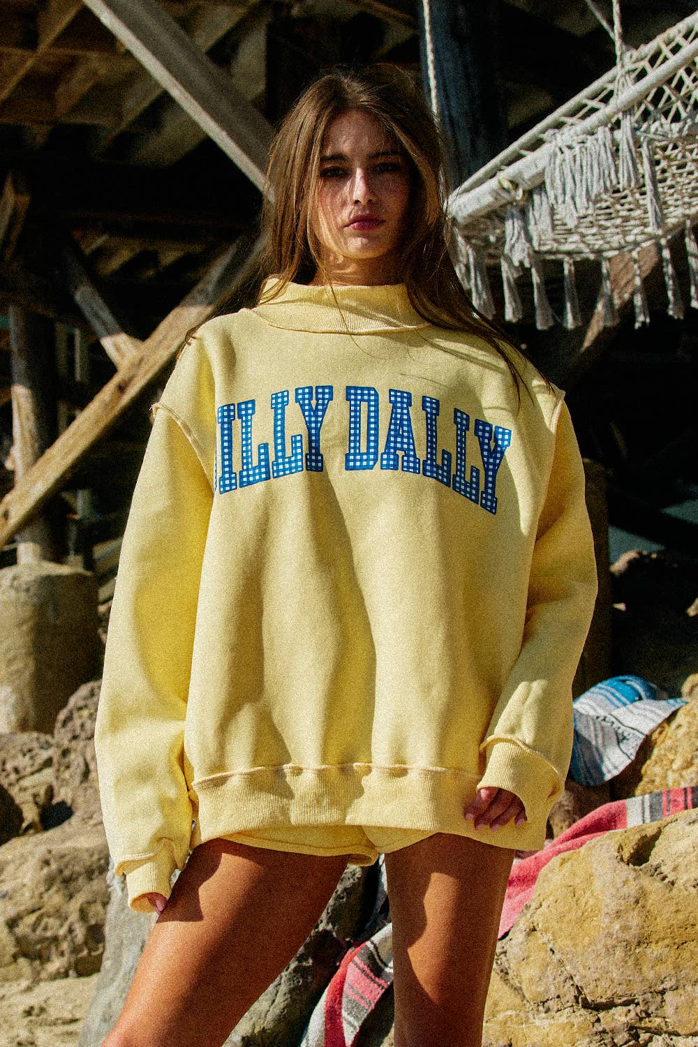 Sweet Summer Mock Neck