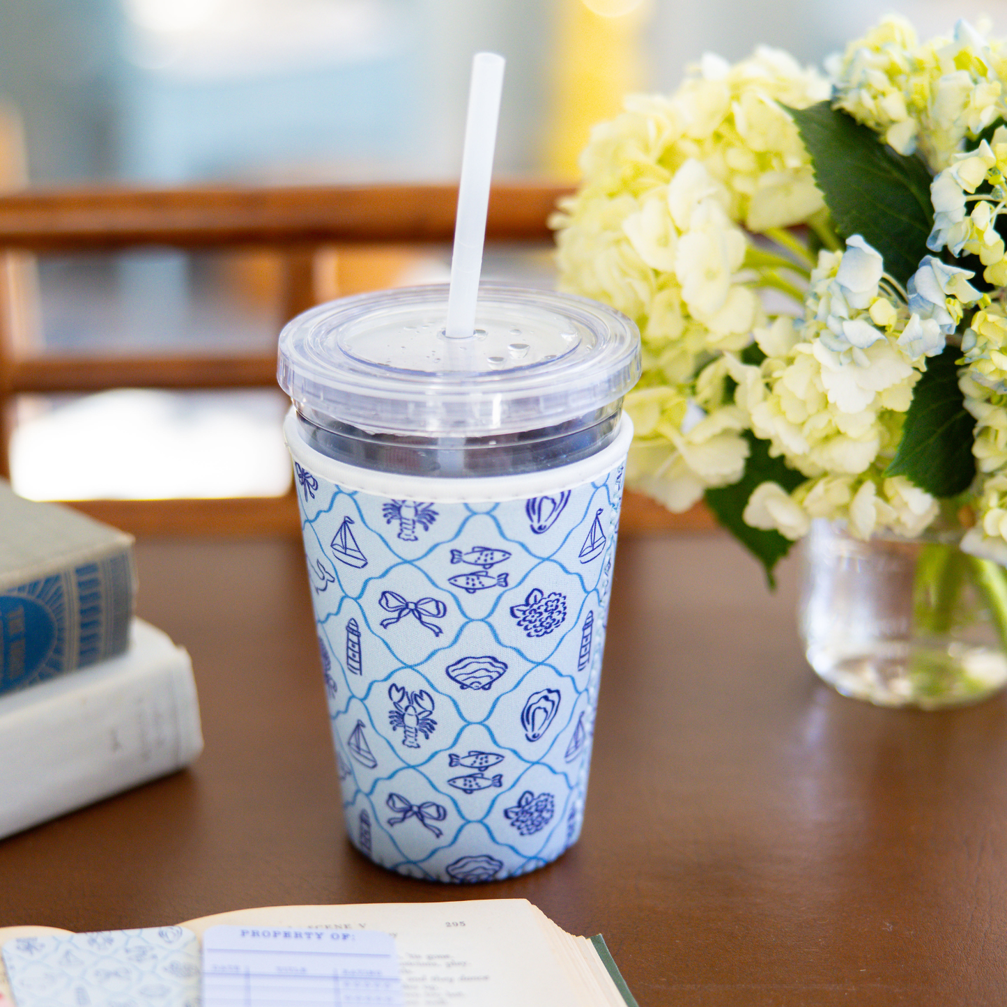 New England Summer Coffee Sleeve