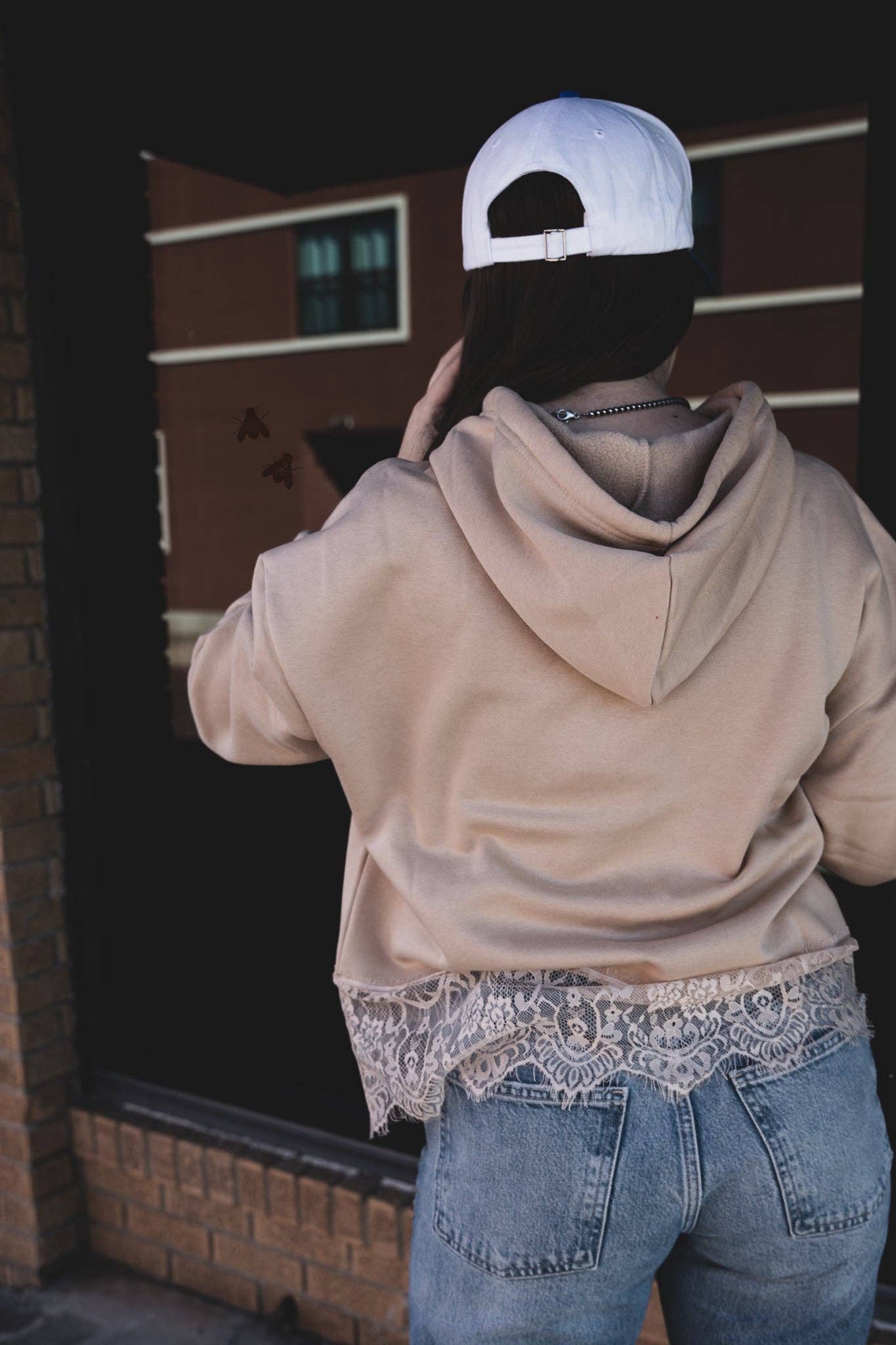 Chill Cowboy Lace Sweatshirt