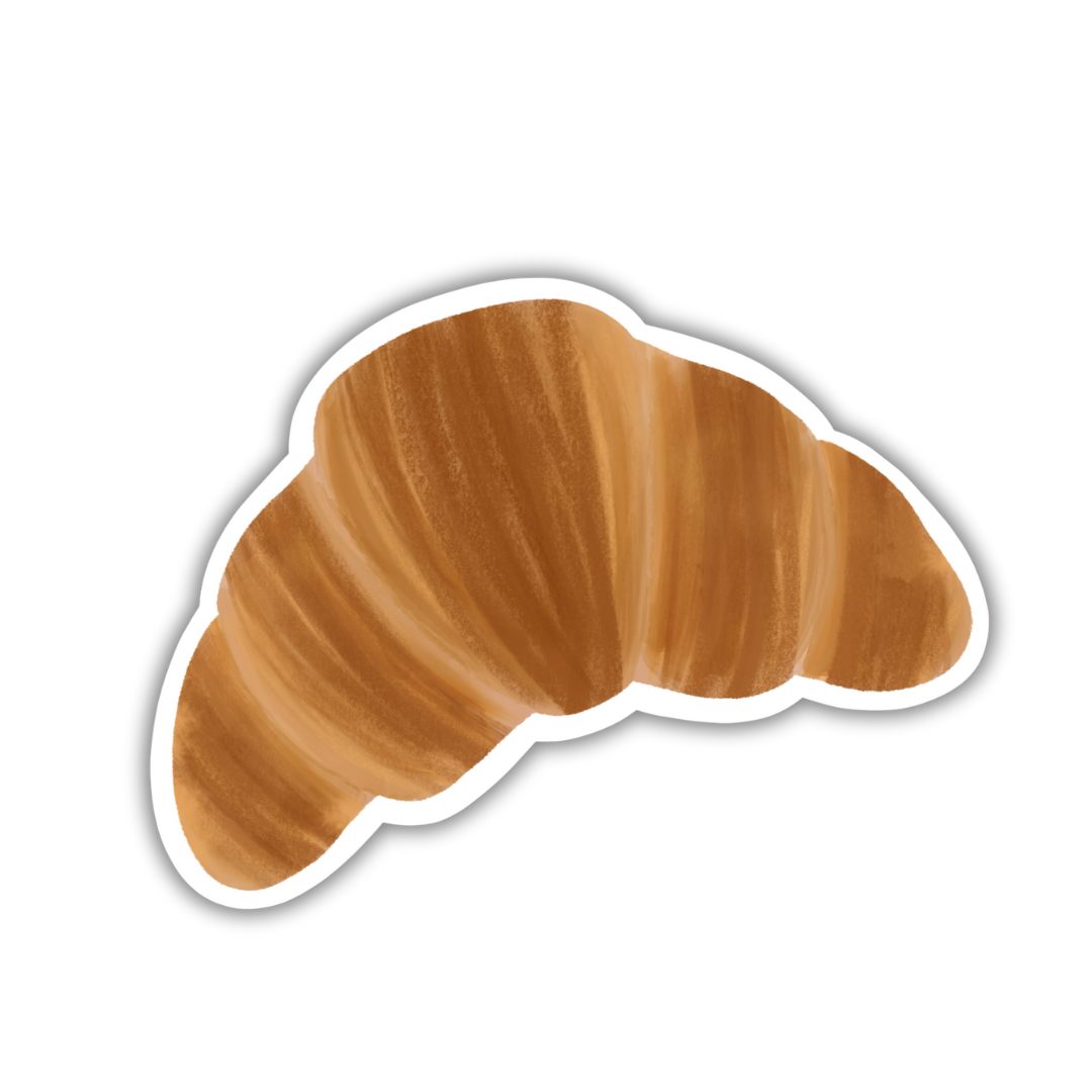 Croissant Sticker 3"