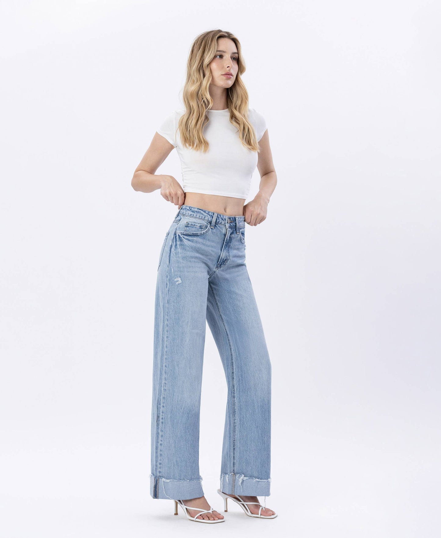 The Carson Wide Leg Jean