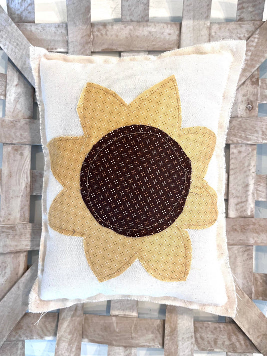 Farmhouse Sunflower Pillow
