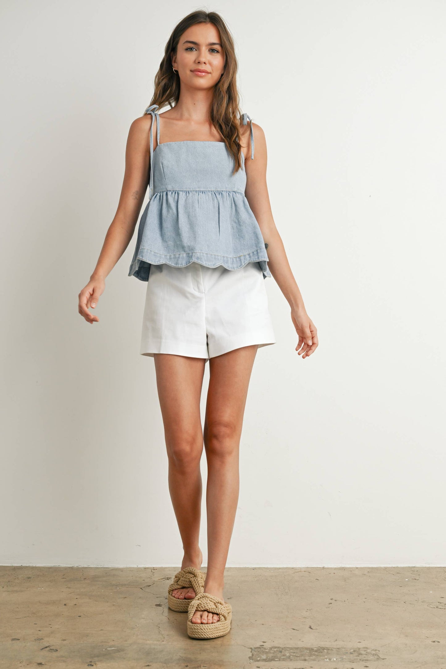 The Darcy Denim Tank