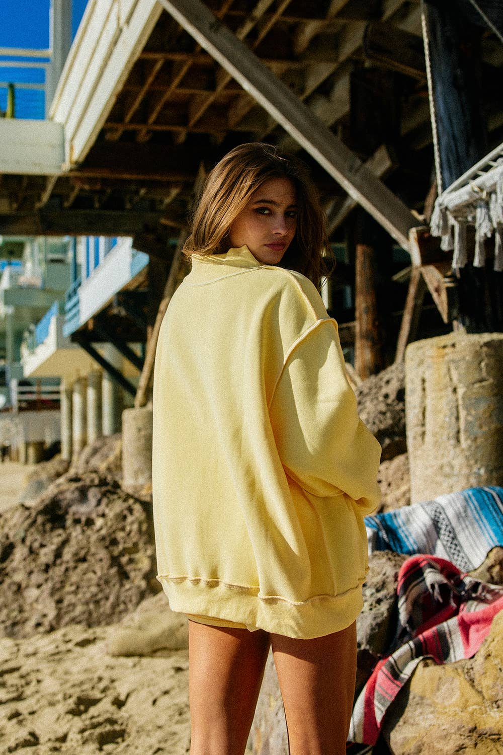 Sweet Summer Mock Neck