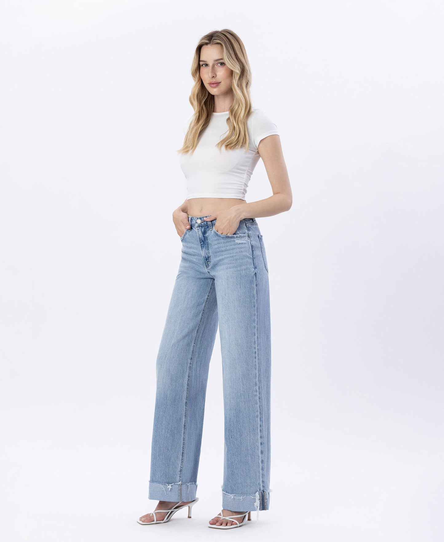 The Carson Wide Leg Jean