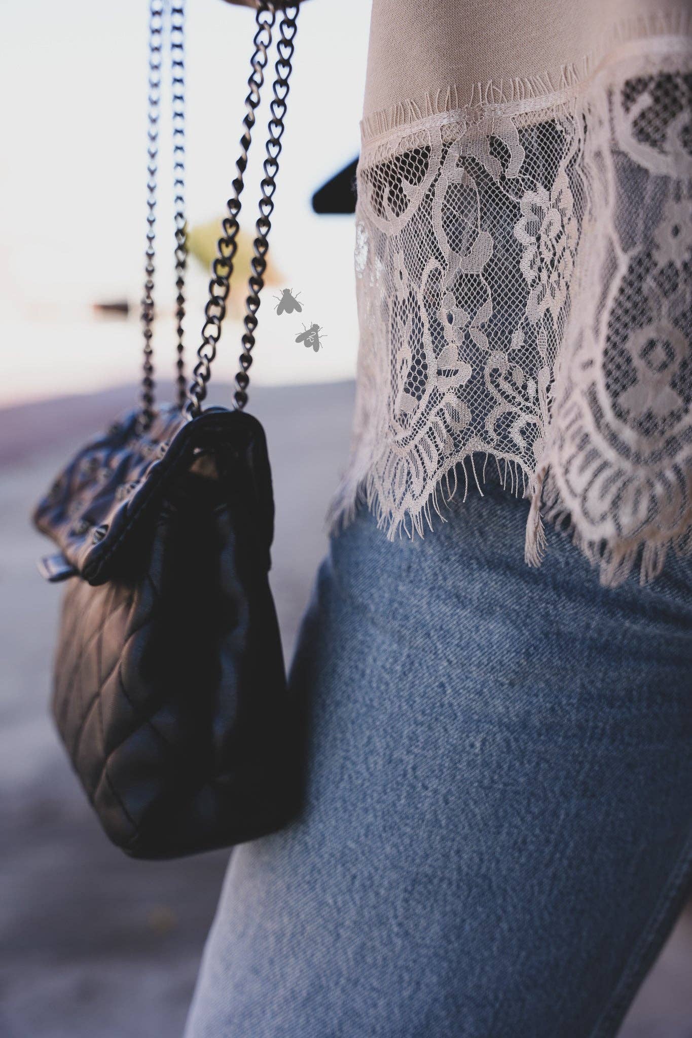 Chill Cowboy Lace Sweatshirt