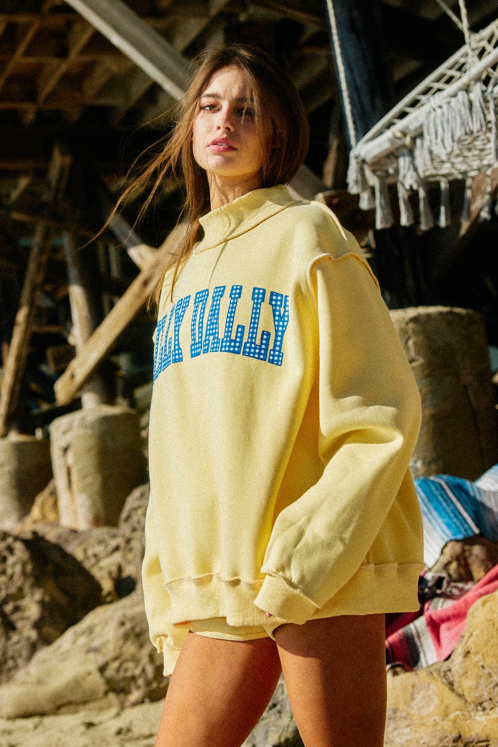 Sweet Summer Mock Neck