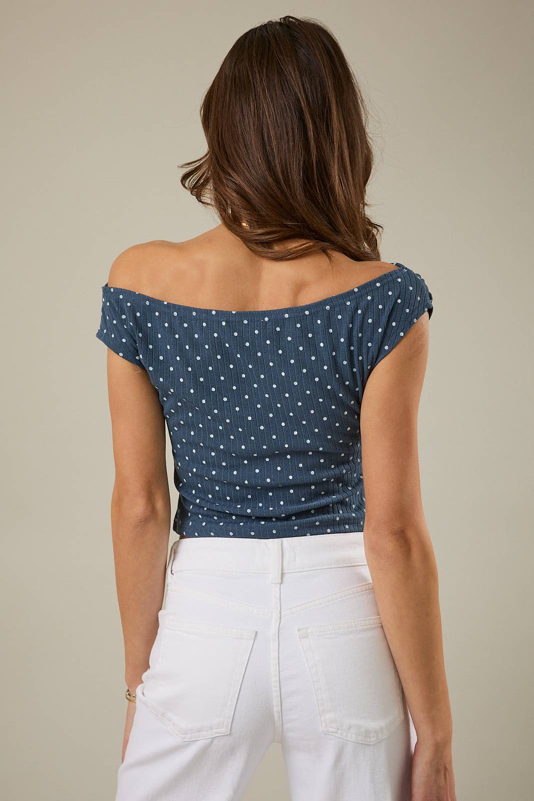 Blue Bliss Ribbed Top