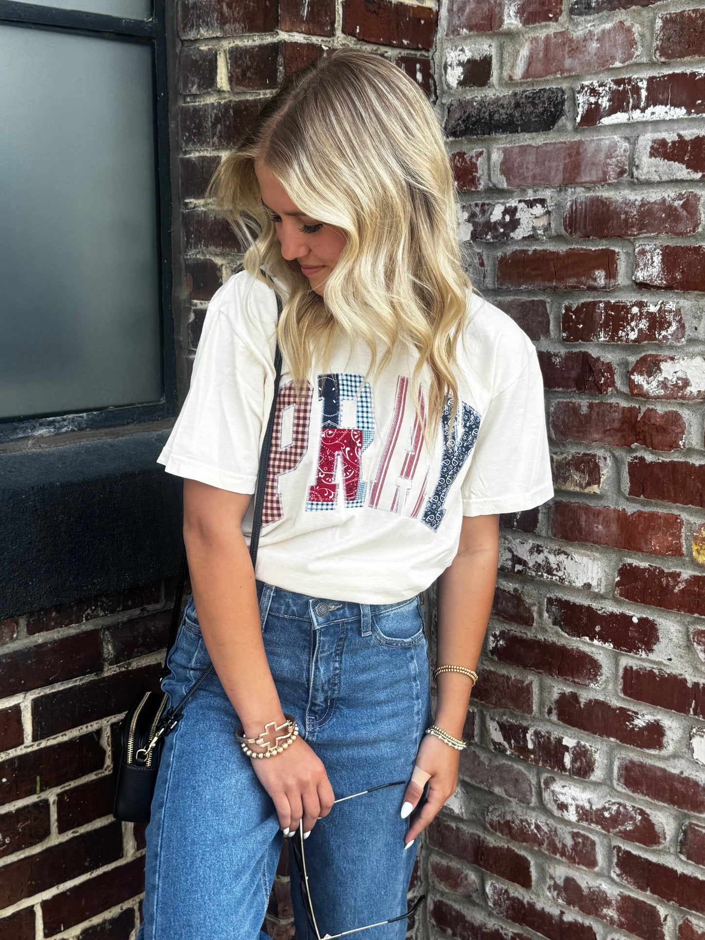 Red White & PRAY Tee