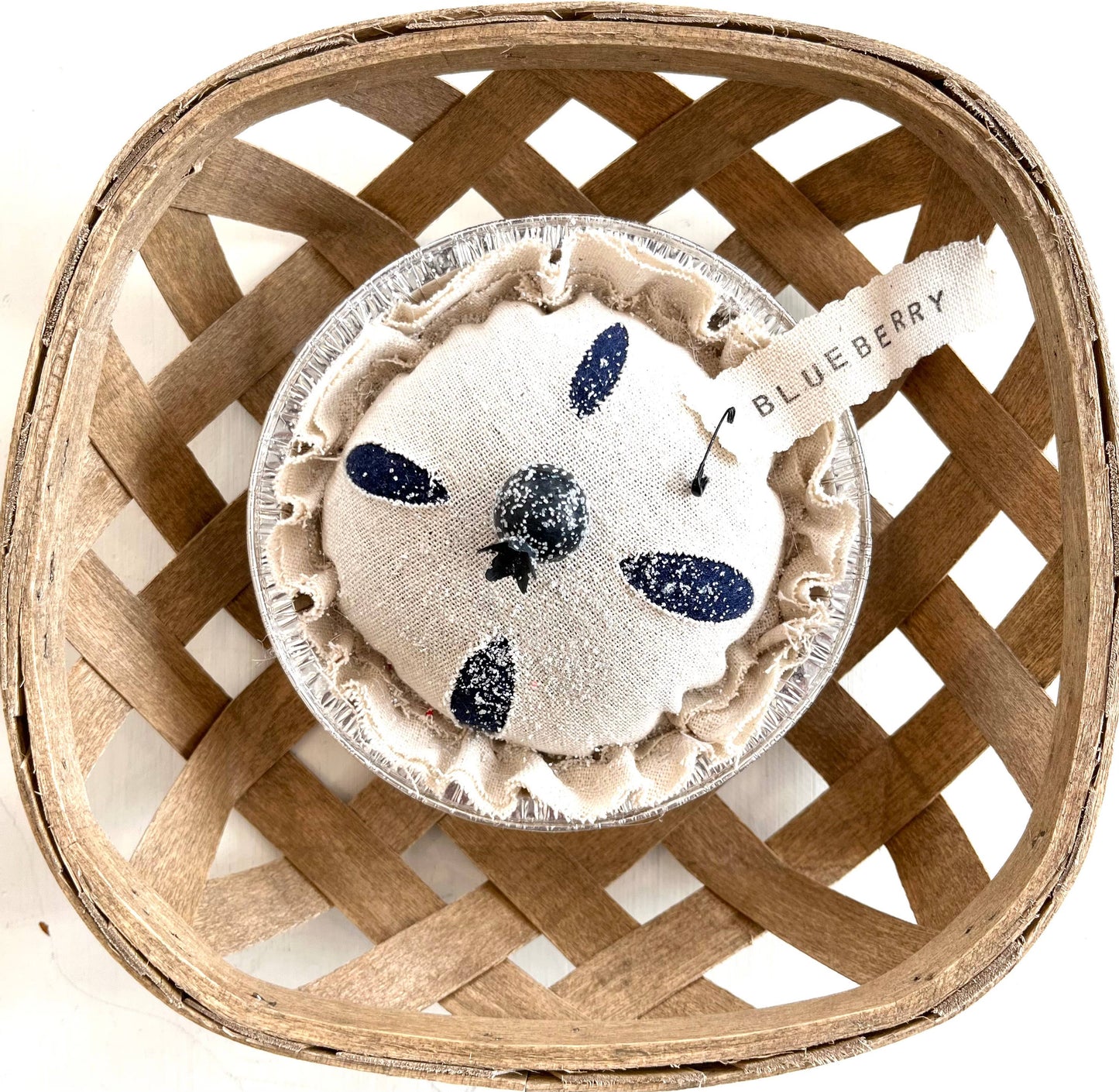 Mini Fabric Pie - Blueberry