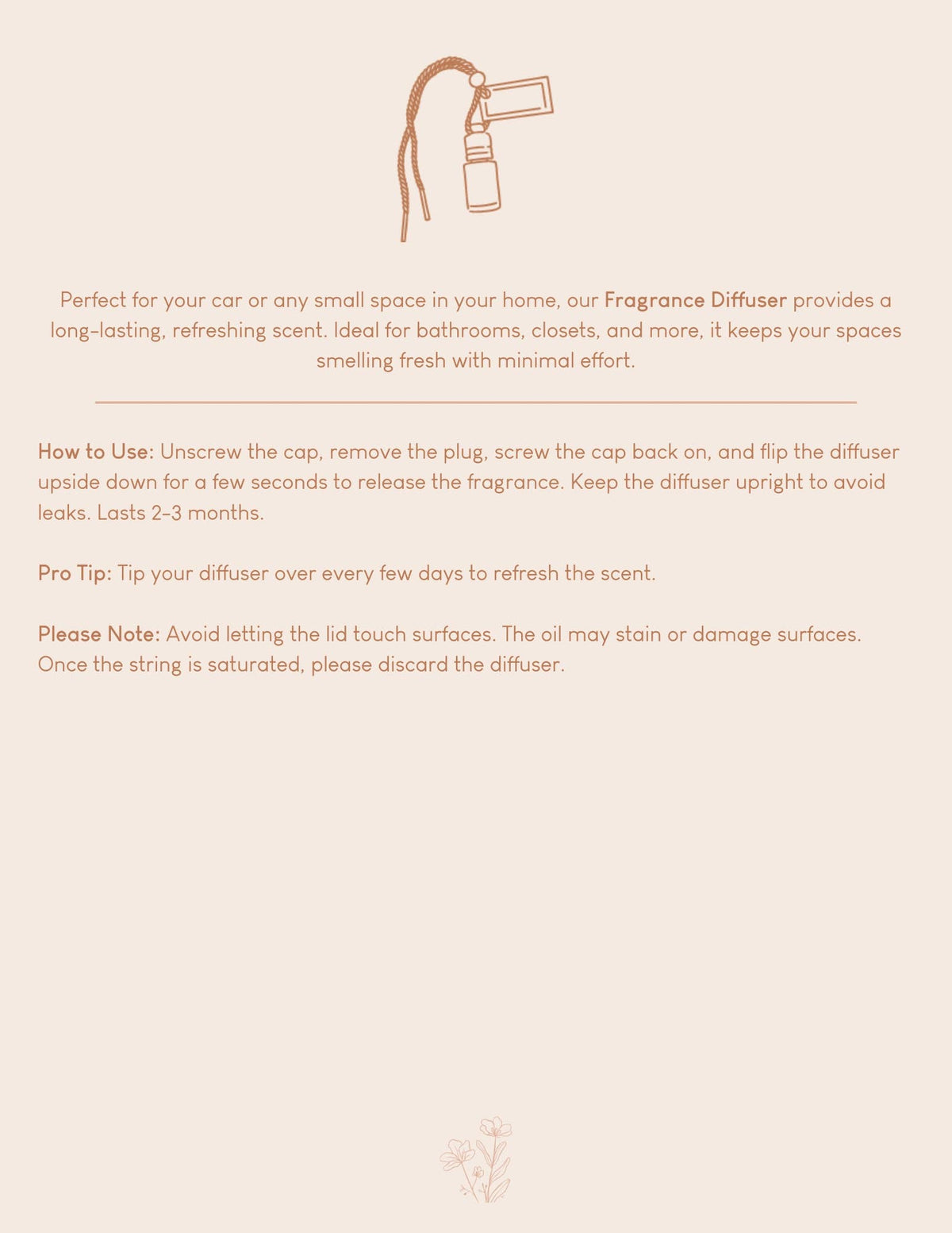 Pink Cosmo Fragrance Diffuser