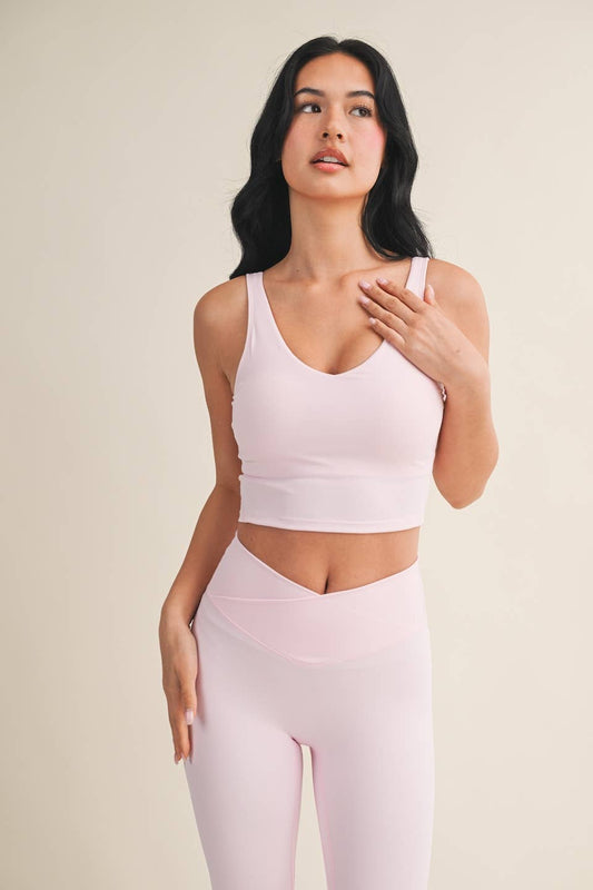 The Poppy Seamless Tank - Soft Serve
