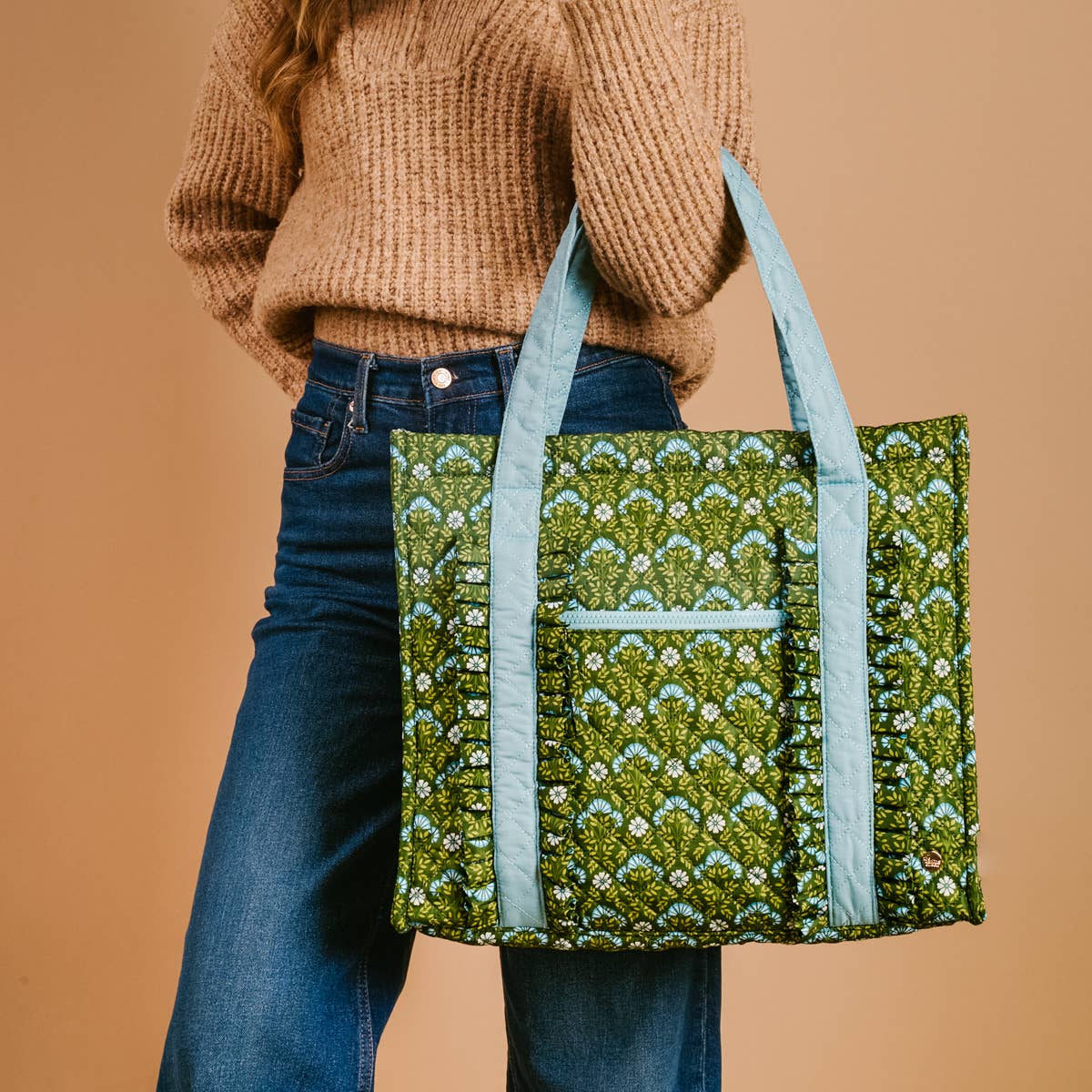 The Everbloom Quilted Tote