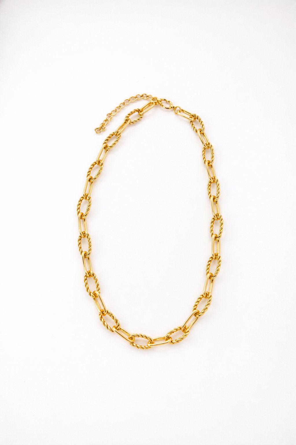 Gold Plated Link Necklace