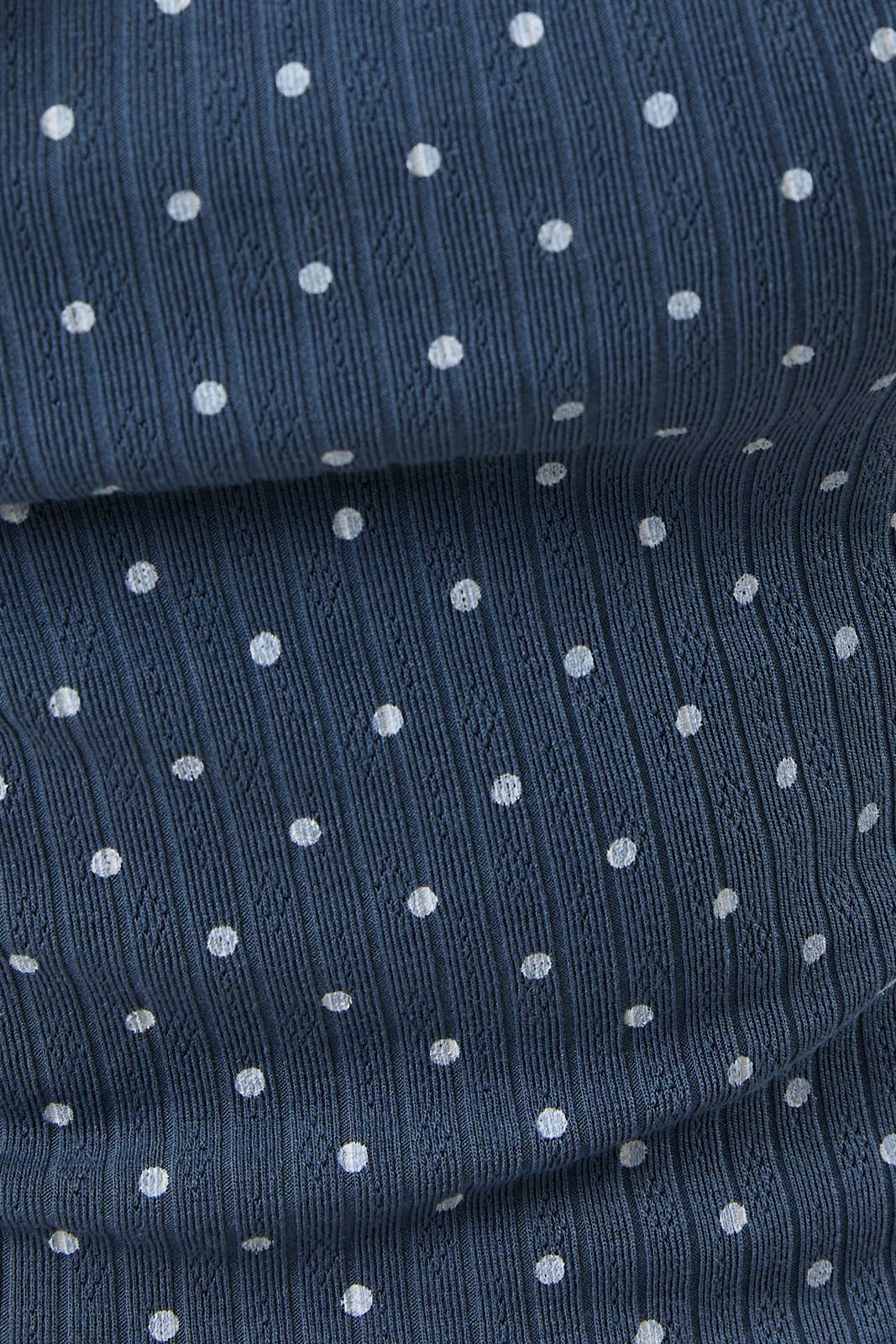 Blue Bliss Ribbed Top