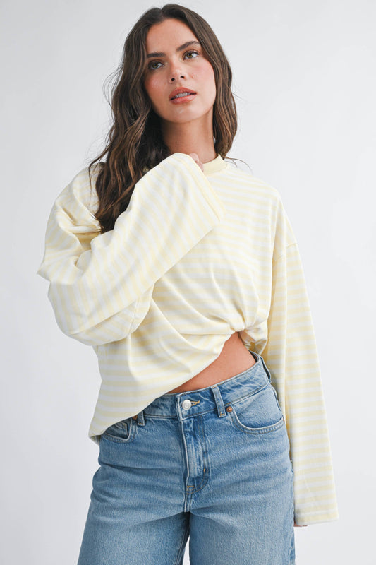 Litia Striped Top