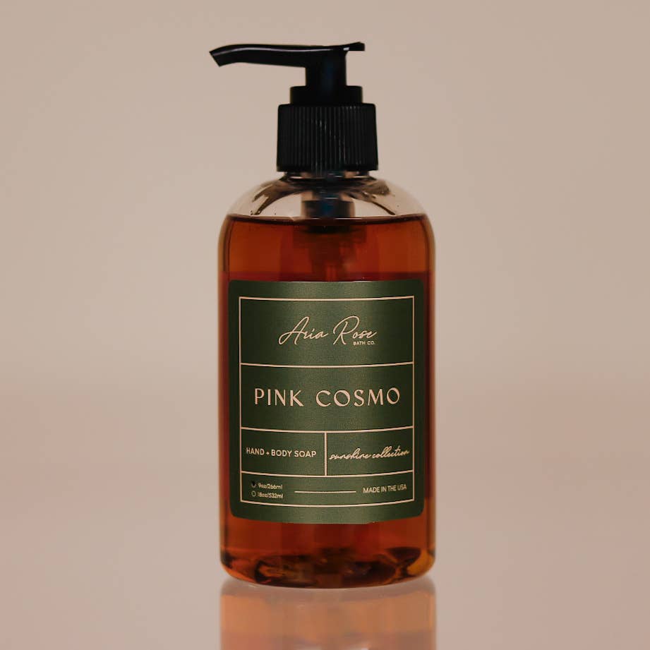 Pink Cosmo Hand + Body Soap