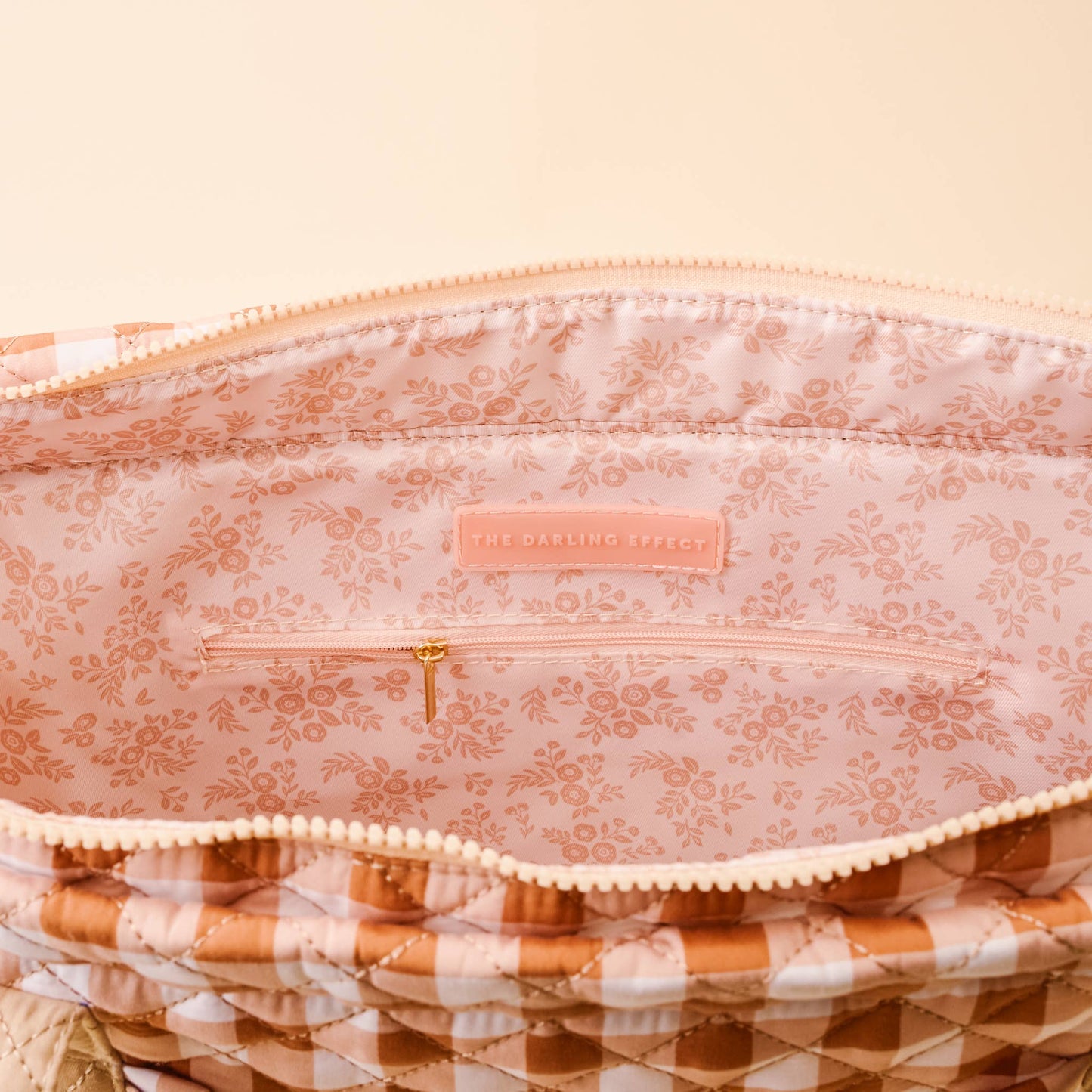 Maple Gingham Tote Bag