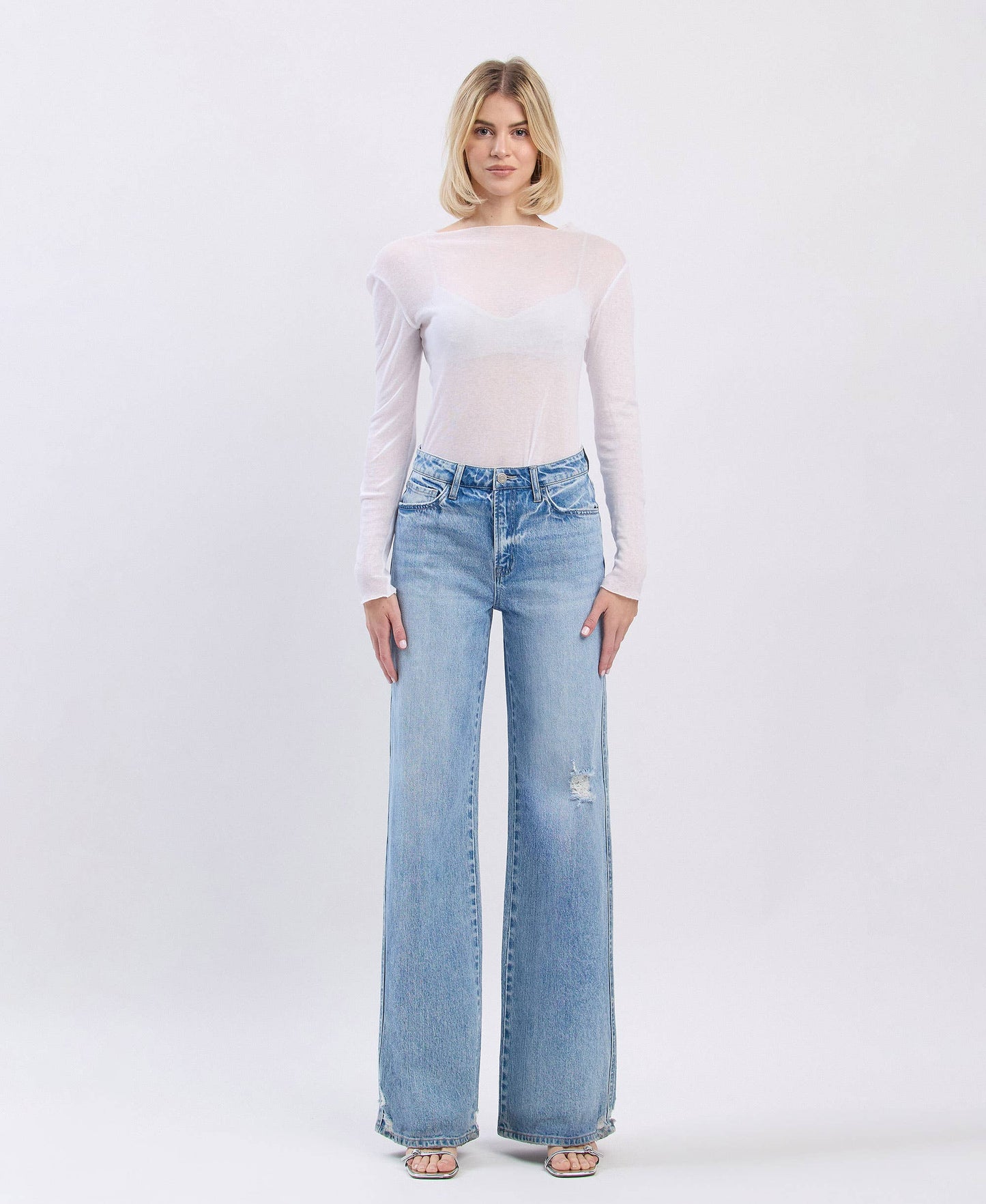 The Ally Wide Leg Jeans