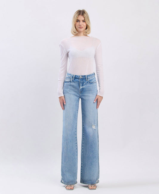 The Ally Wide Leg Jeans