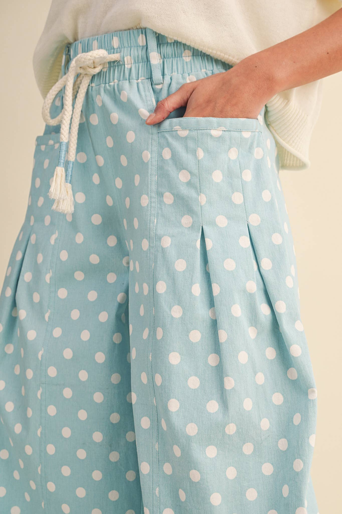 Sky High Dotted Pants
