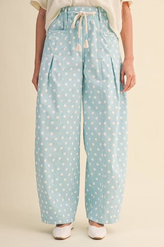 Sky High Dotted Pants