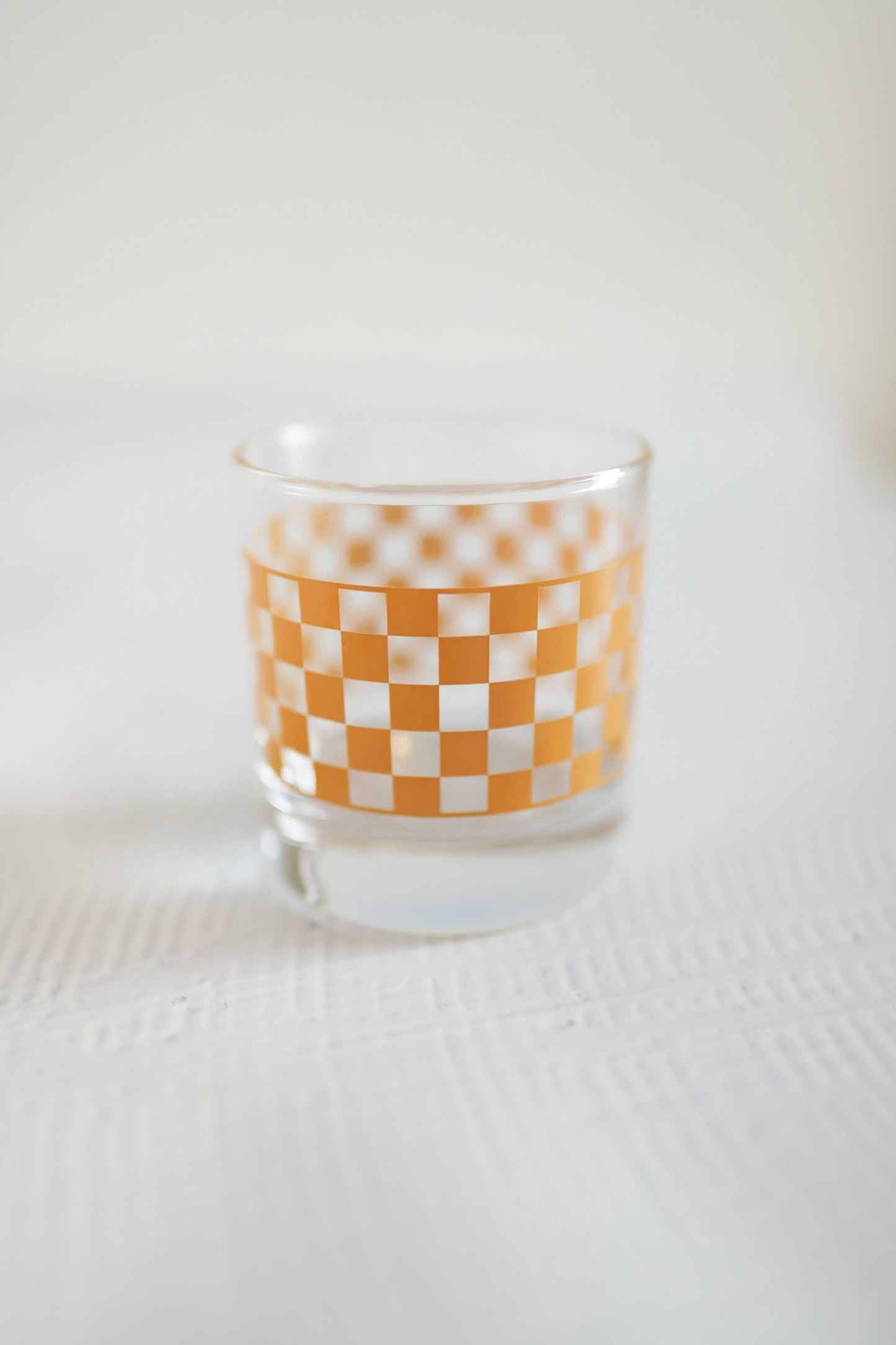 Checkered Rocks Glass