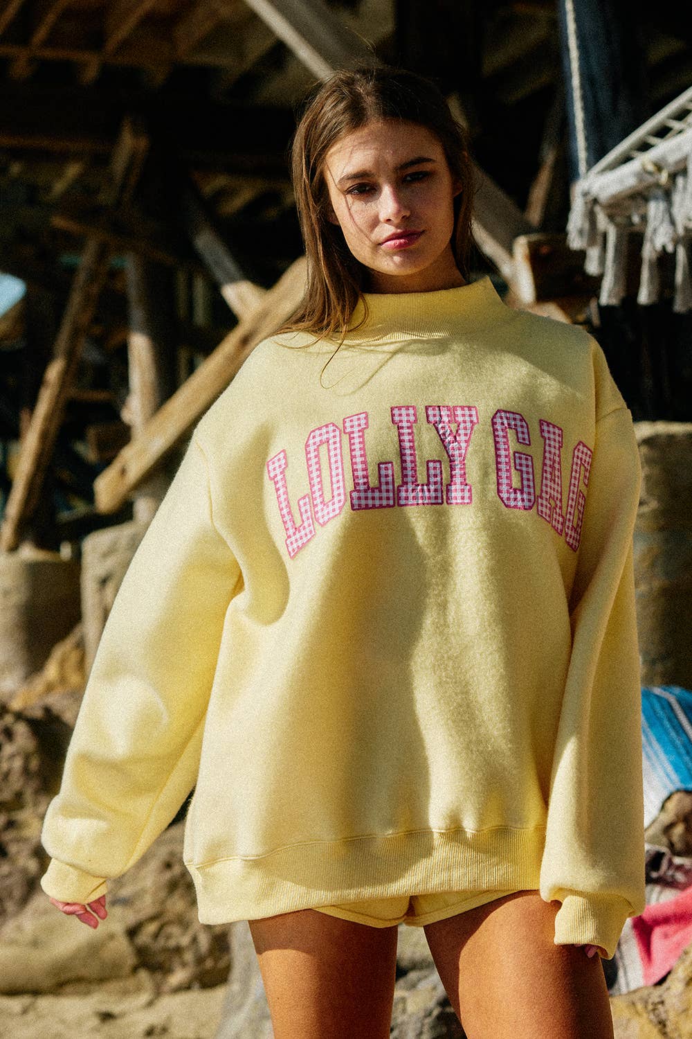 Sweet Summer Mock Neck