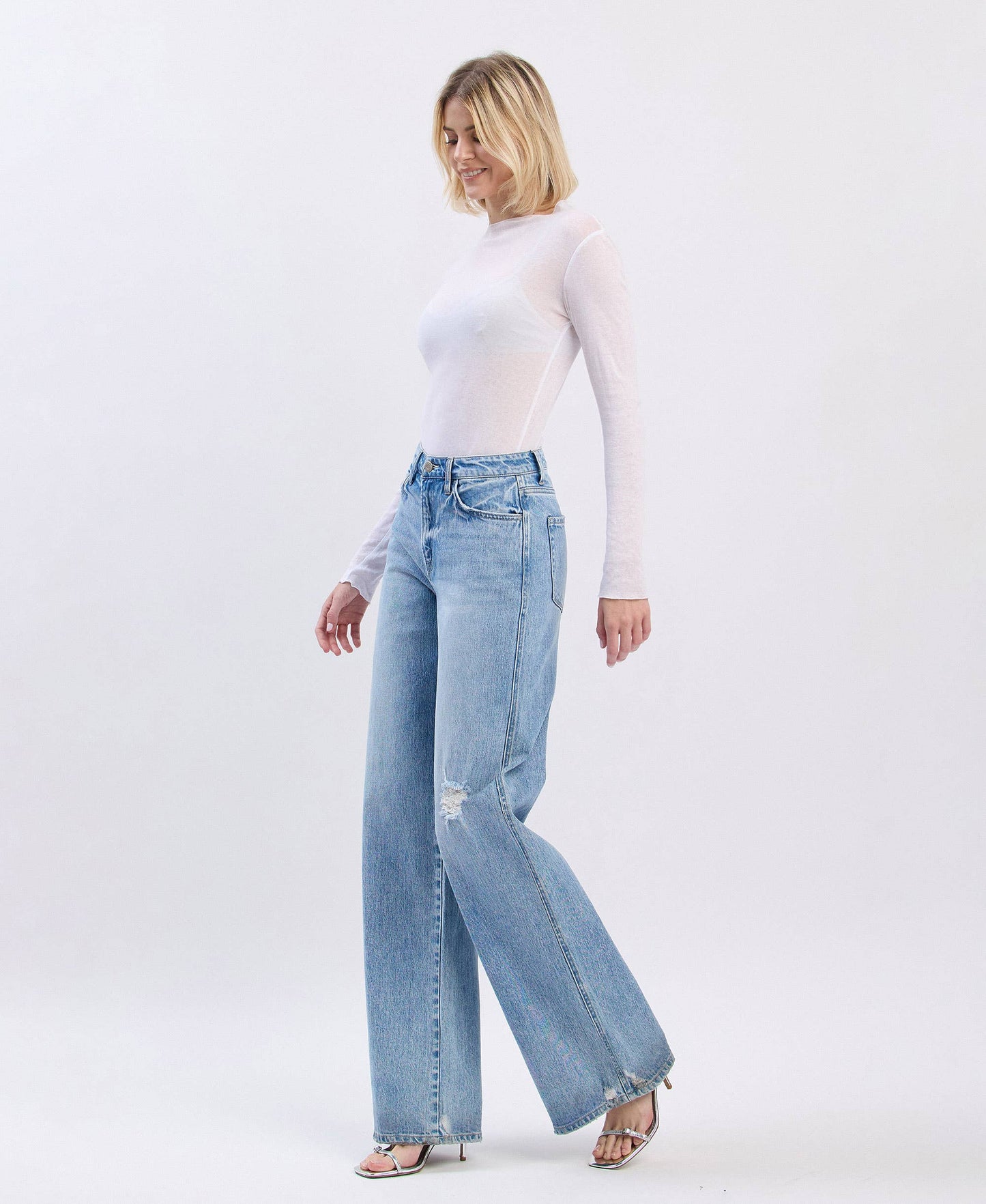 The Ally Wide Leg Jeans