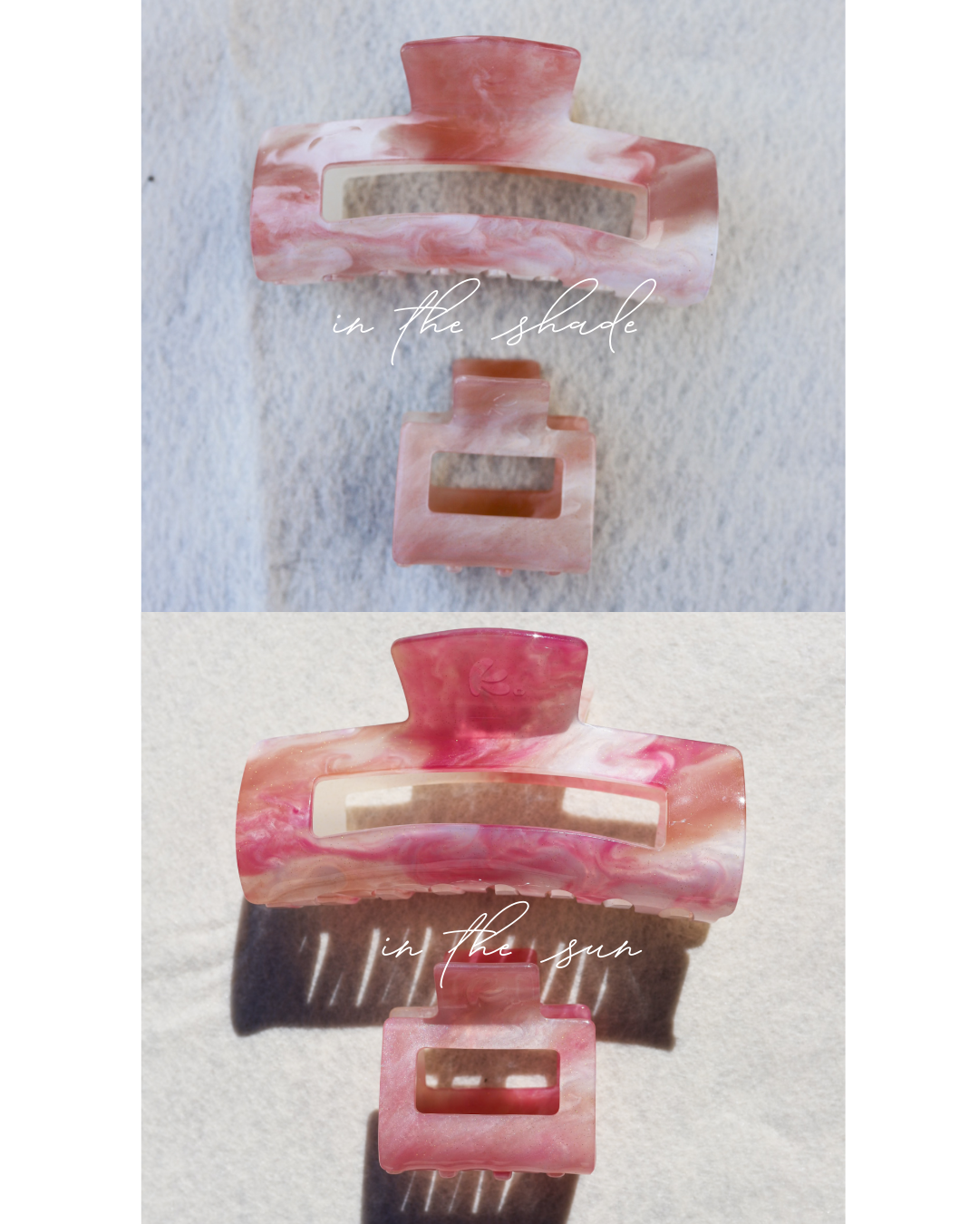 Color Changing Claw Clips
