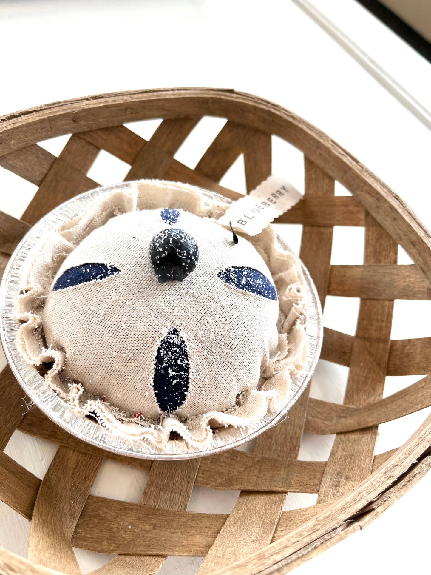Mini Fabric Pie - Blueberry