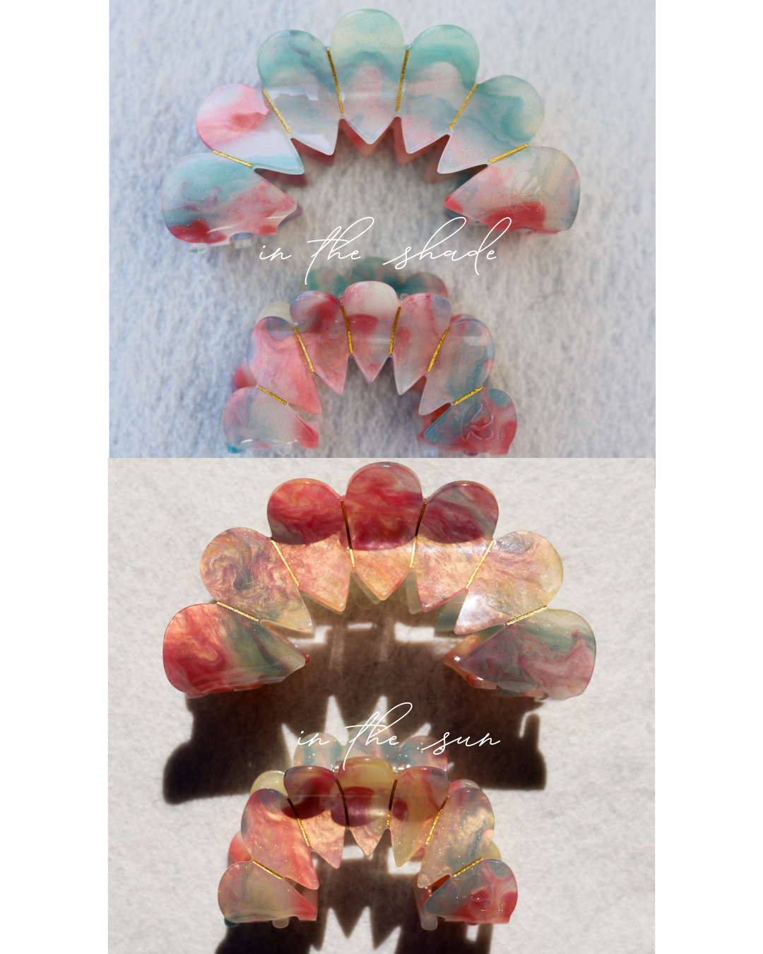 Color Changing Claw Clips