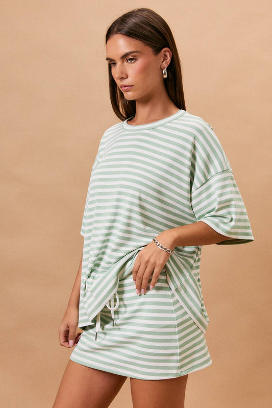Sage Green Oversized Tee